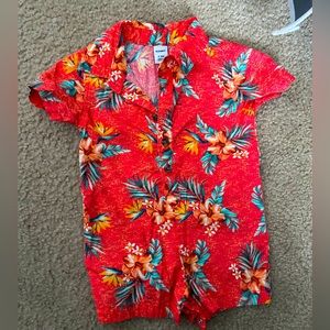 Old  Navy Hawaiian One Piece Set